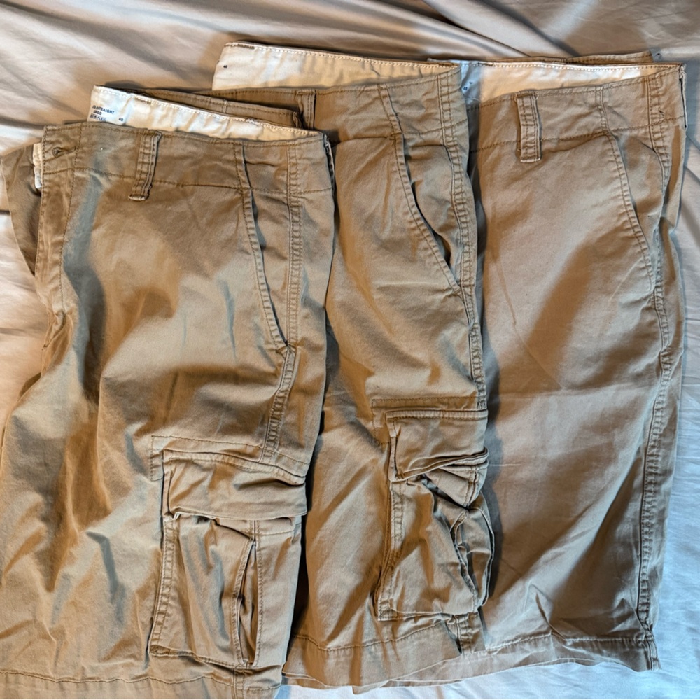 Men's Tan Cargo Pants